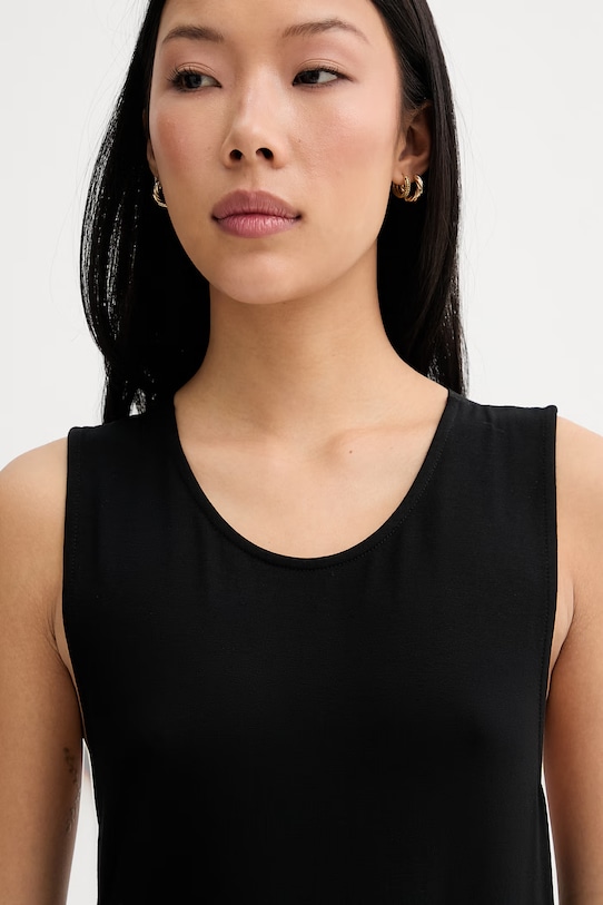 Marc O'Polo letné šaty z viskózy čierna 5000014132