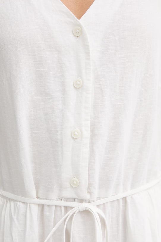 Marc O'Polo sukienka letnia z lnem 5000009981 beżowy