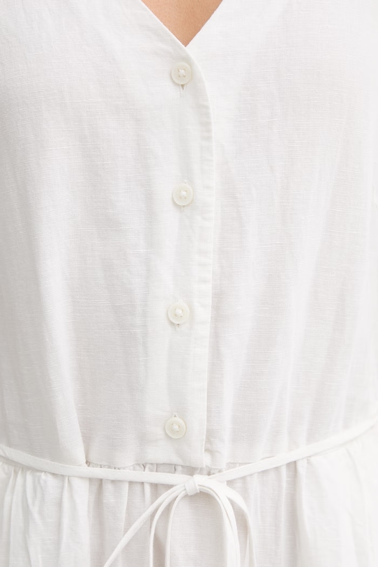 Marc O'Polo sukienka letnia z lnem 5000009981 beżowy