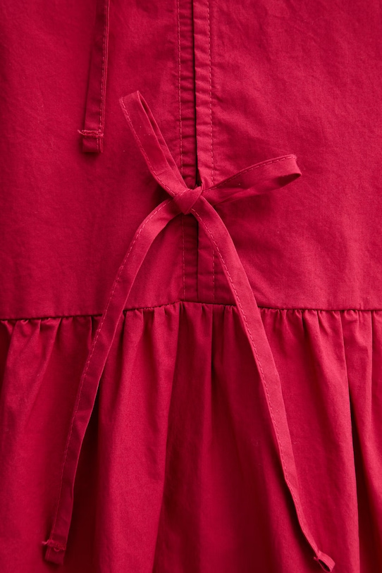 Marc O'Polo rozšířené šaty bavlněné 5000010260 červená