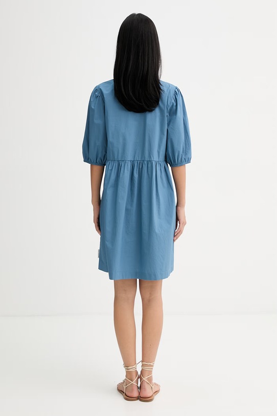 Îmbrăcăminte Marc O'Polo rochie evazată din bumbac 5000010260 albastru