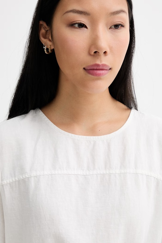 Marc O'Polo vestito d'estate con lino beige 5000010265