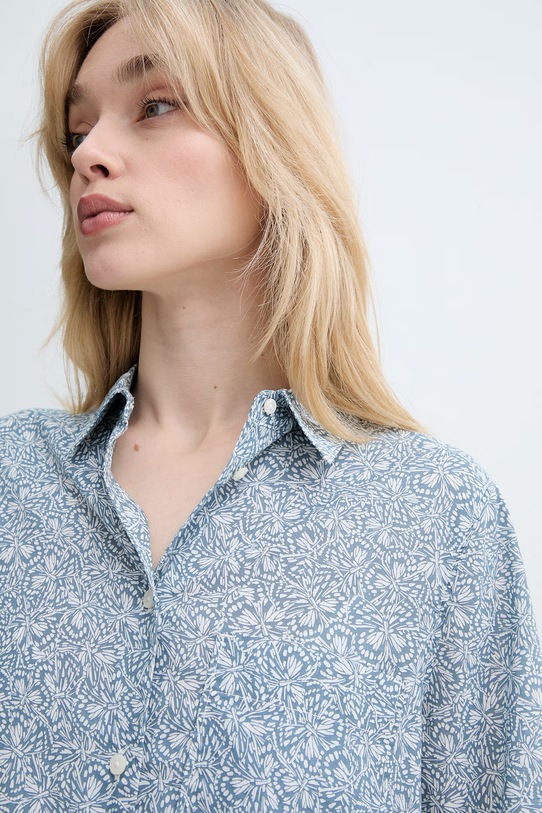 Marc O'Polo obleka bombažna modra 5000014184