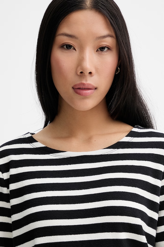 Marc O'Polo šaty bavlněné černá 5000014189