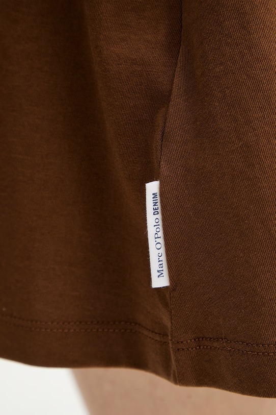 Marc O'Polo Φόρεμα βαμβακερό 5000010188 καφέ