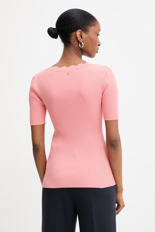 Odzież Silvian Heach t-shirt ULDRIK GPP26392MA różowy