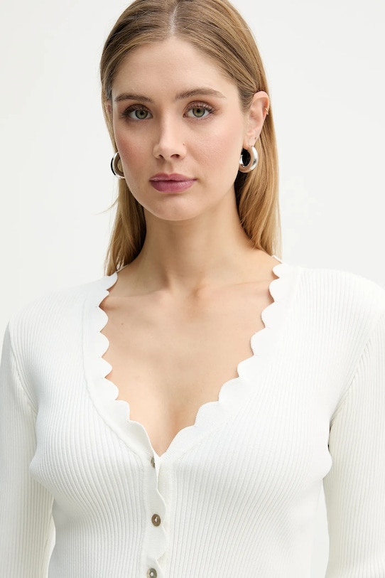 Silvian Heach kardigan RAUEN beżowy GPP26394CD