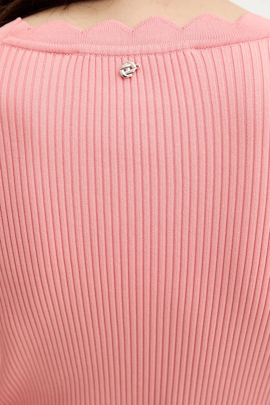 Silvian Heach kardigan RAUEN różowy GPP26394CD