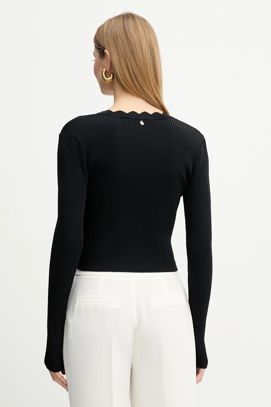 Odzież Silvian Heach kardigan RAUEN GPP26394CD czarny