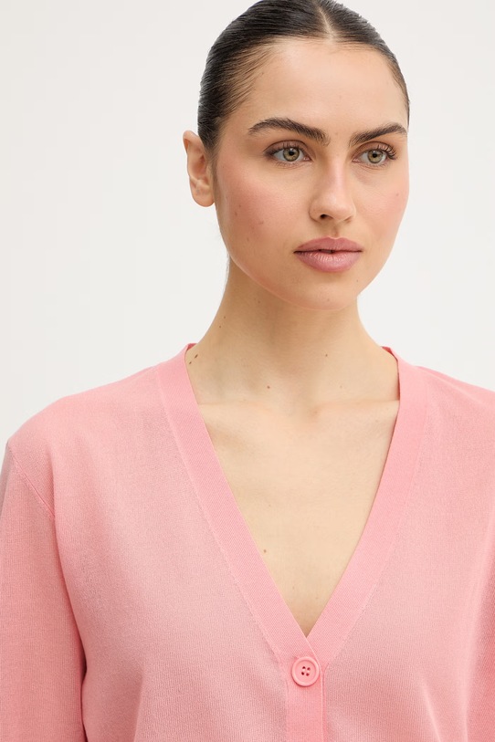 Silvian Heach kardigan AGARWA różowy GPP26519CD