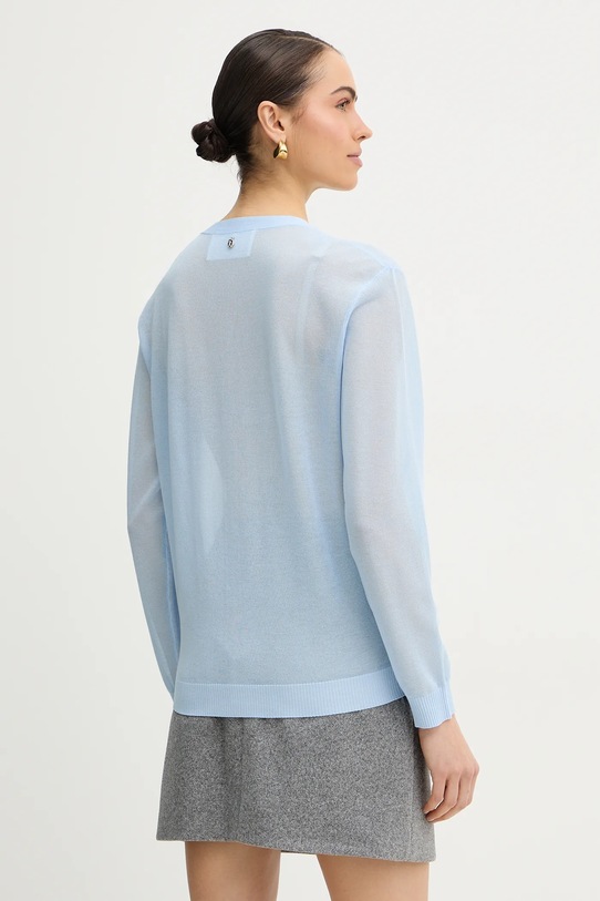 Odzież Silvian Heach kardigan AGARWA GPP26519CD niebieski