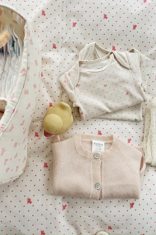 Fanga Fontana kardigan wełniany niemowlęcy SAVORA DUE CARDIGAN FA100080