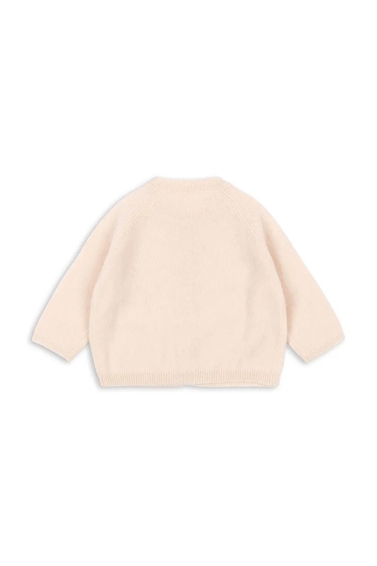 Fanga Fontana kardigan wełniany niemowlęcy SAVORA DUE CARDIGAN FA100080 różowy ZS26