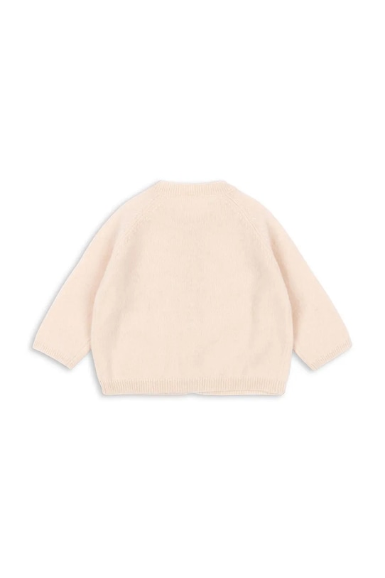 Fanga Fontana kardigan wełniany niemowlęcy SAVORA DUE CARDIGAN FA100080 różowy ZS26