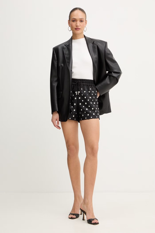 Silvian Heach szorty VARVARA GPP26462SH czarny ZS26