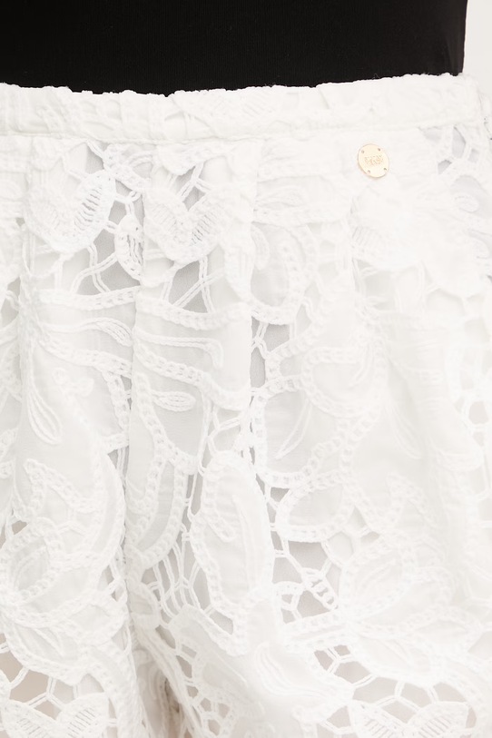 Silvian Heach szorty damskie DIOPPO biały GPP26326SH