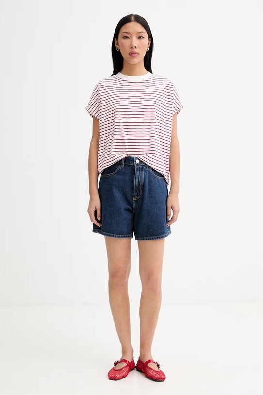 Marc O'Polo σορτς γυναικεία ντένιμ 5000009787 σκούρο μπλε ZS26