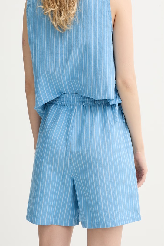 Ρούχα Marc O'Polo σορτς Γυναικεία με λινό 5000010128 μπλε