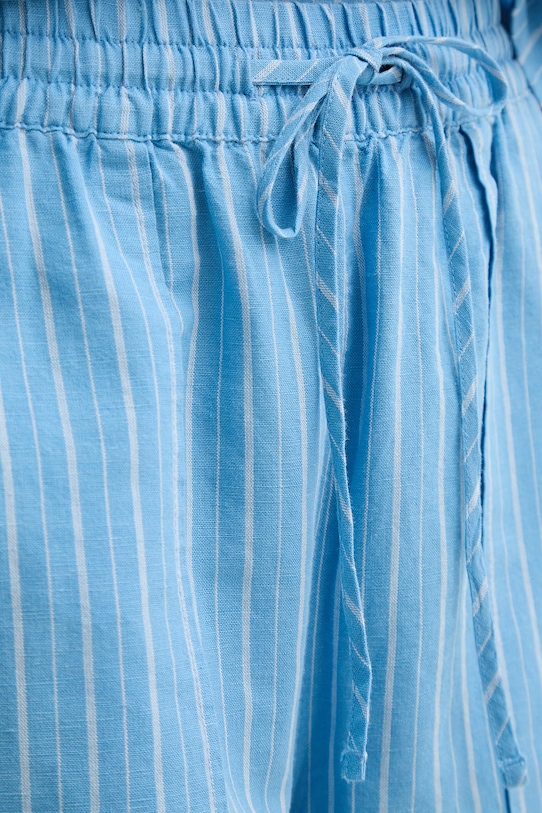 Marc O'Polo σορτς Γυναικεία με λινό μπλε 5000010128