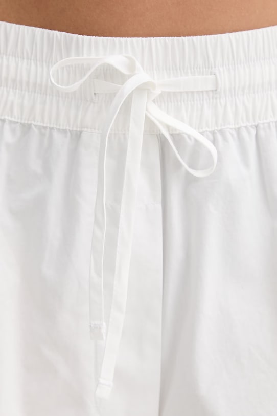 Marc O'Polo kratke hlače za žene od pamuka bijela 5000013534