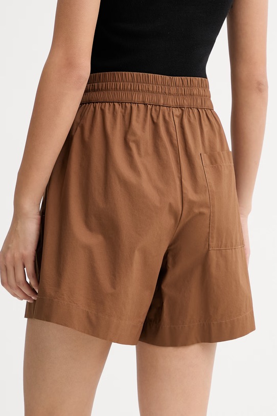Ruházat Marc O'Polo rövidnadrág női pamut 5000013534 barna
