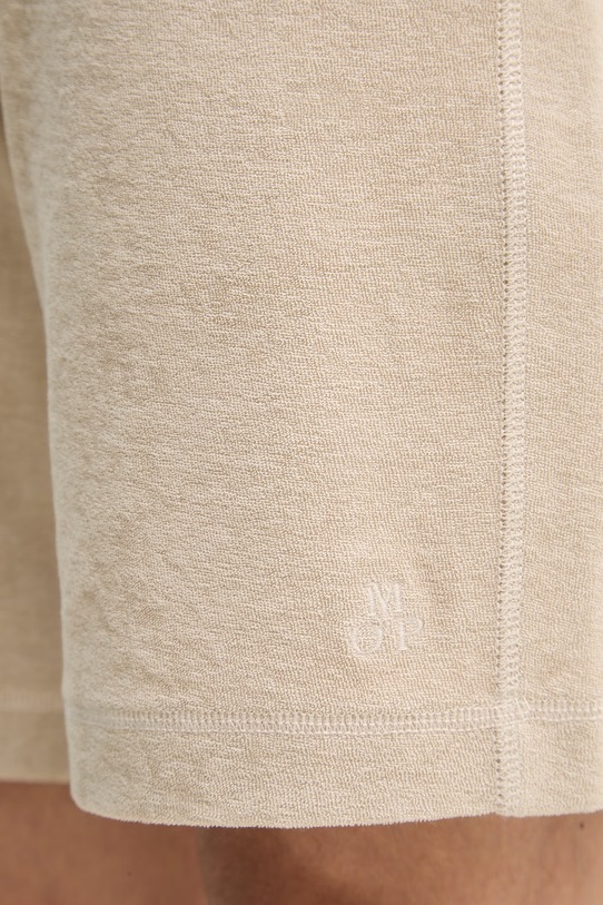 Marc O'Polo szorty dresowe męskie bawełniane beżowy 5000013937