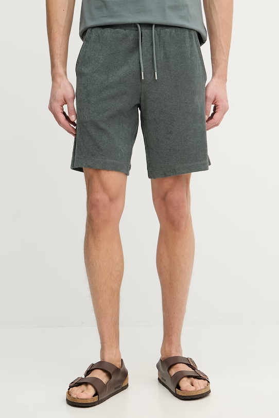 Marc O'Polo szorty dresowe męskie bawełniane zielony 5000013937