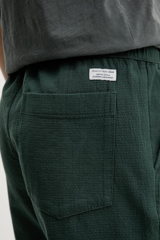 Marc O'Polo σορτς Ανδρικά βαμβακερά πράσινο 5000010054