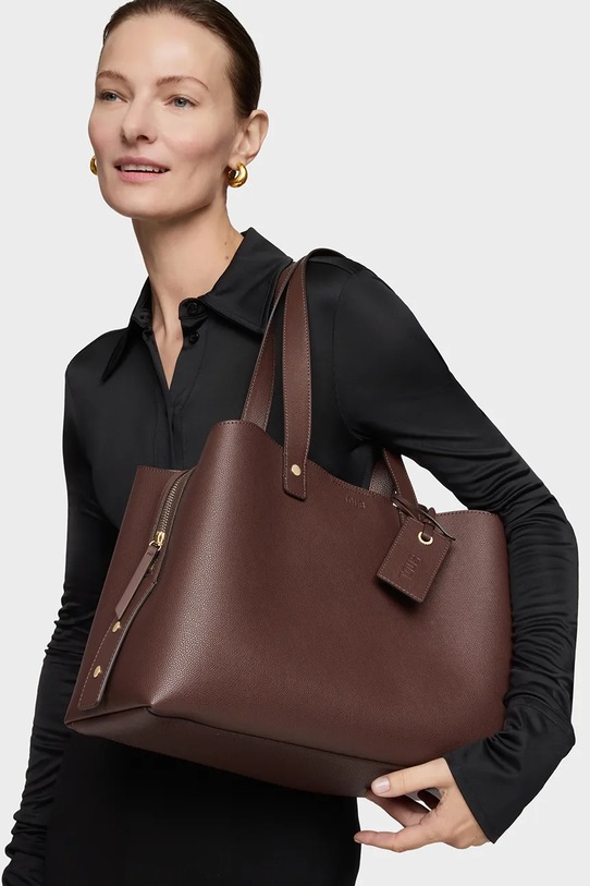 Tous torebka 2002355143 bordowy