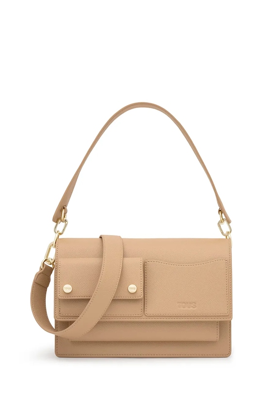 Tous torebka Audree Pockets nie mieści A4 beżowy 2002358101