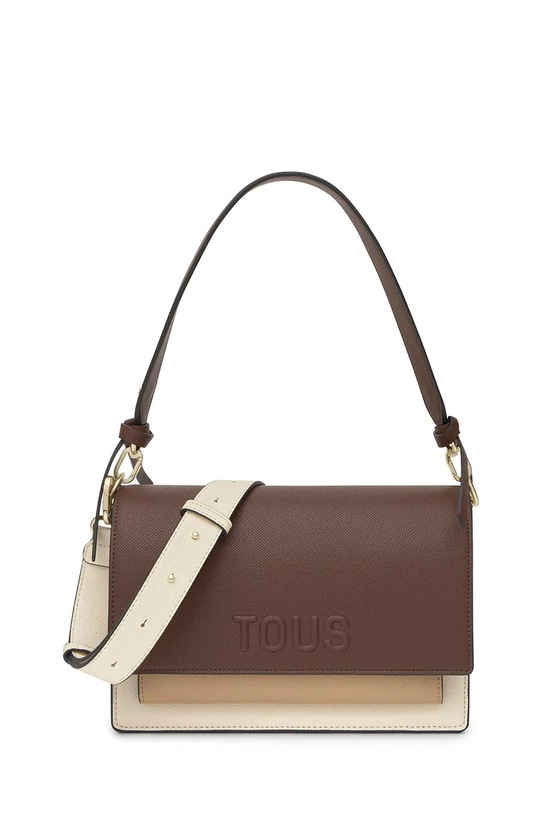 Tous torebka Audree Saff nie mieści A4 beżowy 2002358201