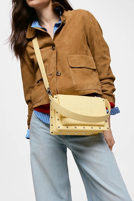 Tous torebka crossbody damska 2002375205 żółty