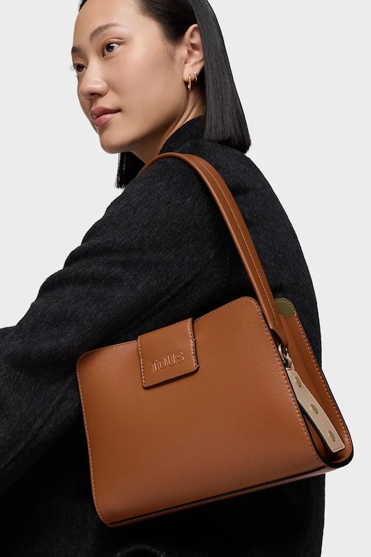 Tous torebka Kaos Icon brązowy 2002355443