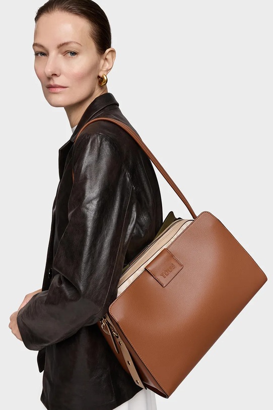 Tous torebka Kaos Icon brązowy 2002355243