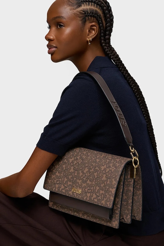 Kabelka Tous hnedá 2002378943