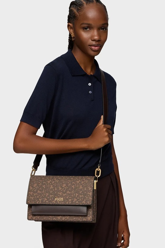 Kabelka Tous 2002378943 hnedá