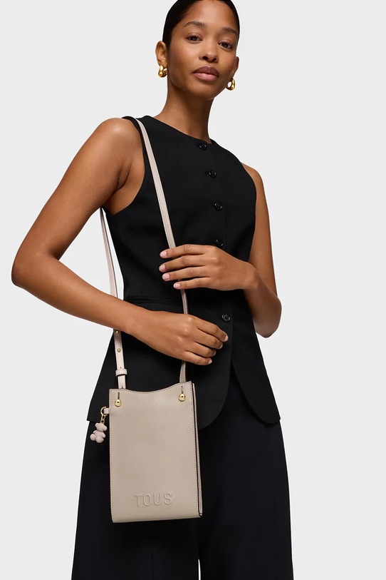Malá taška Tous béžová 2002373643