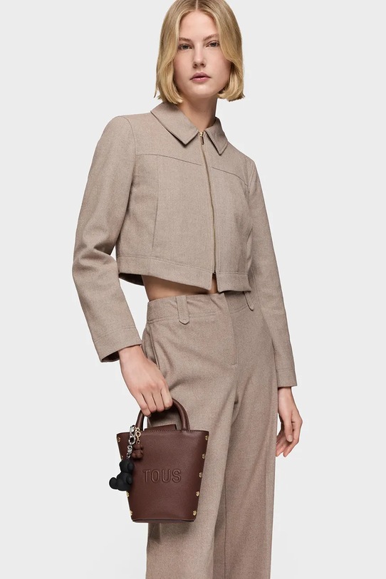 Tous torebka Back To Basics 2002358943 brązowy