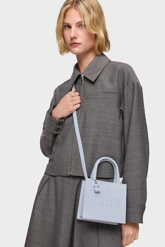 Tous listonoszka damska 2002373933 niebieski