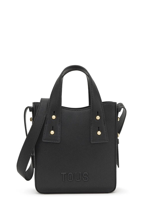 Tous Torebka tote damska z imitacji skóry czarny 2002373751