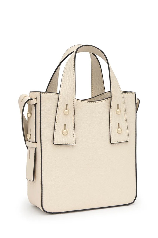 Tous torebka tote damska z imitacji skóry 2002373701 beżowy ZS26