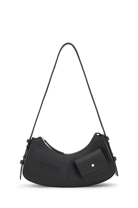 Tous torebka nie mieści A4 czarny 2002373251