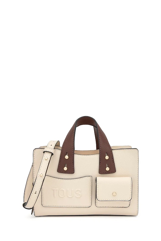 Tous Torebka crossbody damska beżowy 2002373302