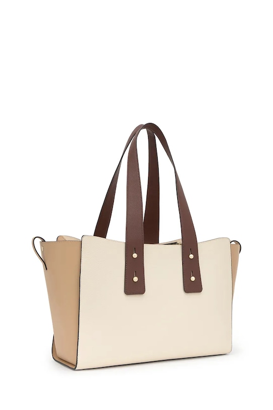 Akcesoria Tous torebka shopper damska 2002373502 beżowy