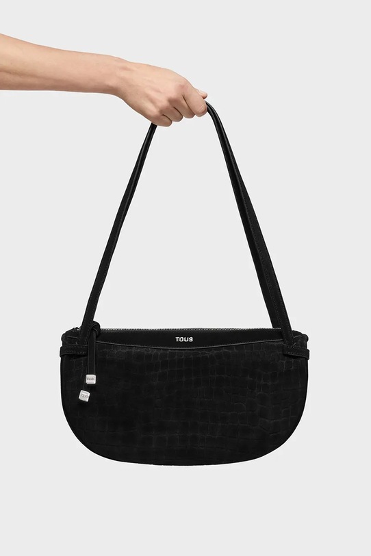 Tous torebka zamszowa Hombro Halfmoon 2002359051