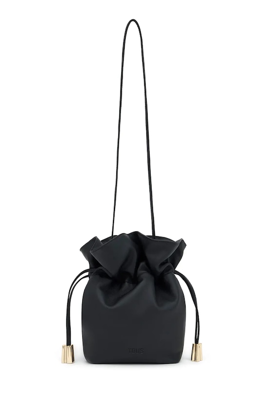 Tous torebka skórzana Heritage skóra licowa czarny 2002375451