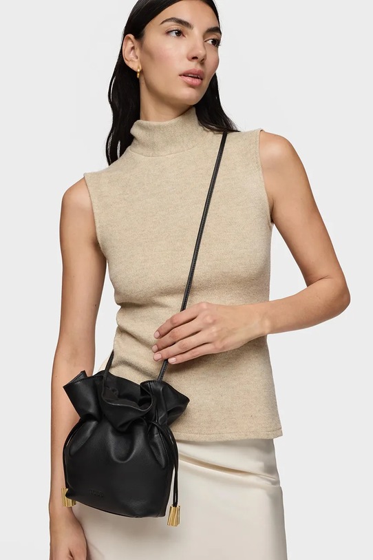 Tous torebka skórzana Heritage czarny 2002375451