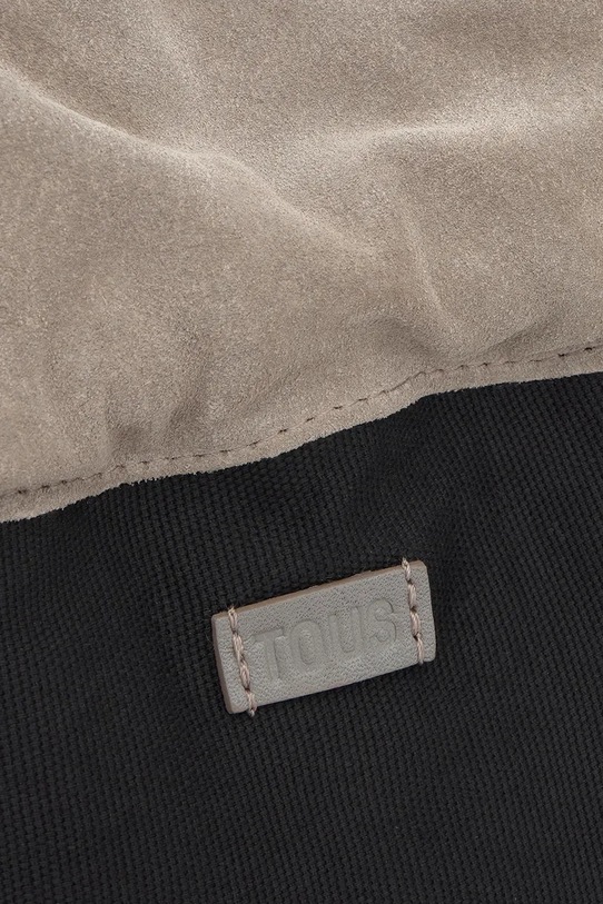 Akcesoria Tous torebka zamszowa 2002375443 beżowy