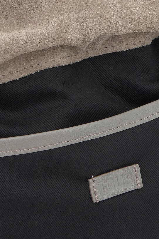 Akcesoria Tous torebka zamszowa 2002375343 beżowy