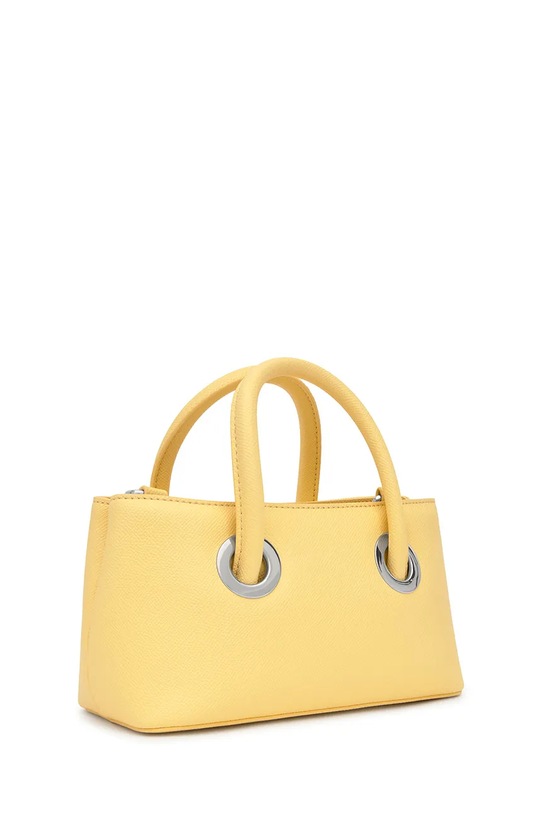 Tous torebka kuferek damska z imitacji skóry 2002377905 żółty ZS26